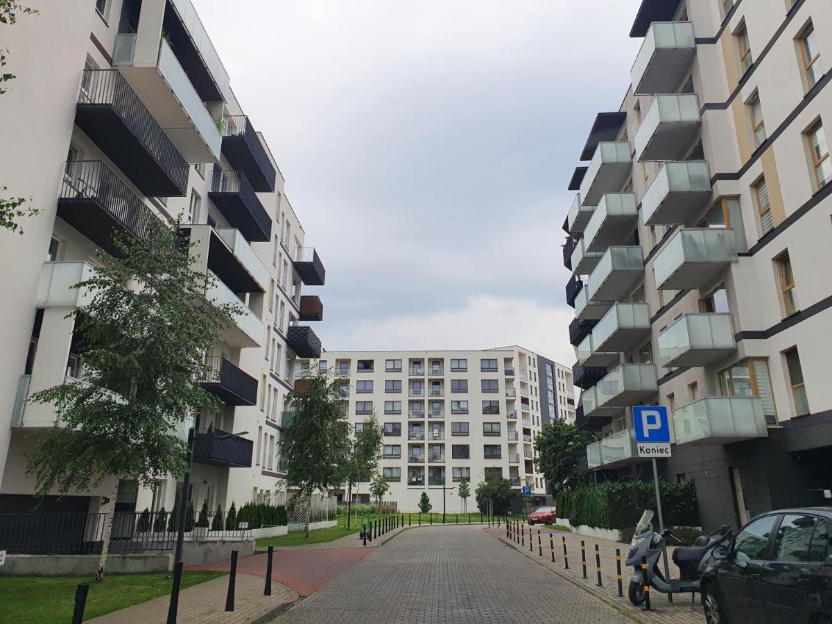 Home Apartament Metro Mlociny 97 Warschau Exterior foto